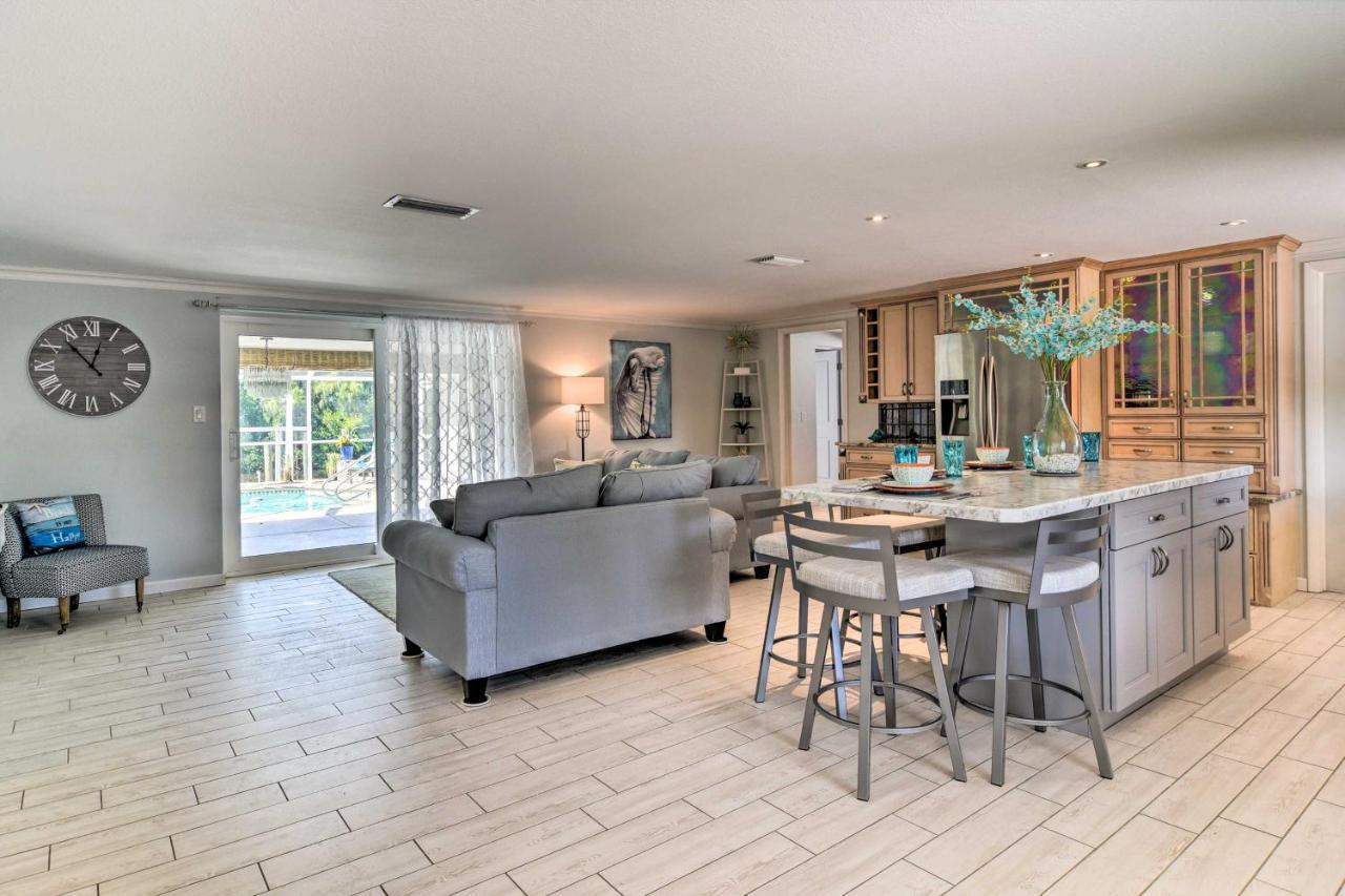 Waterfront Bradenton Home Heated Pool And Fire Pit エクステリア 写真
