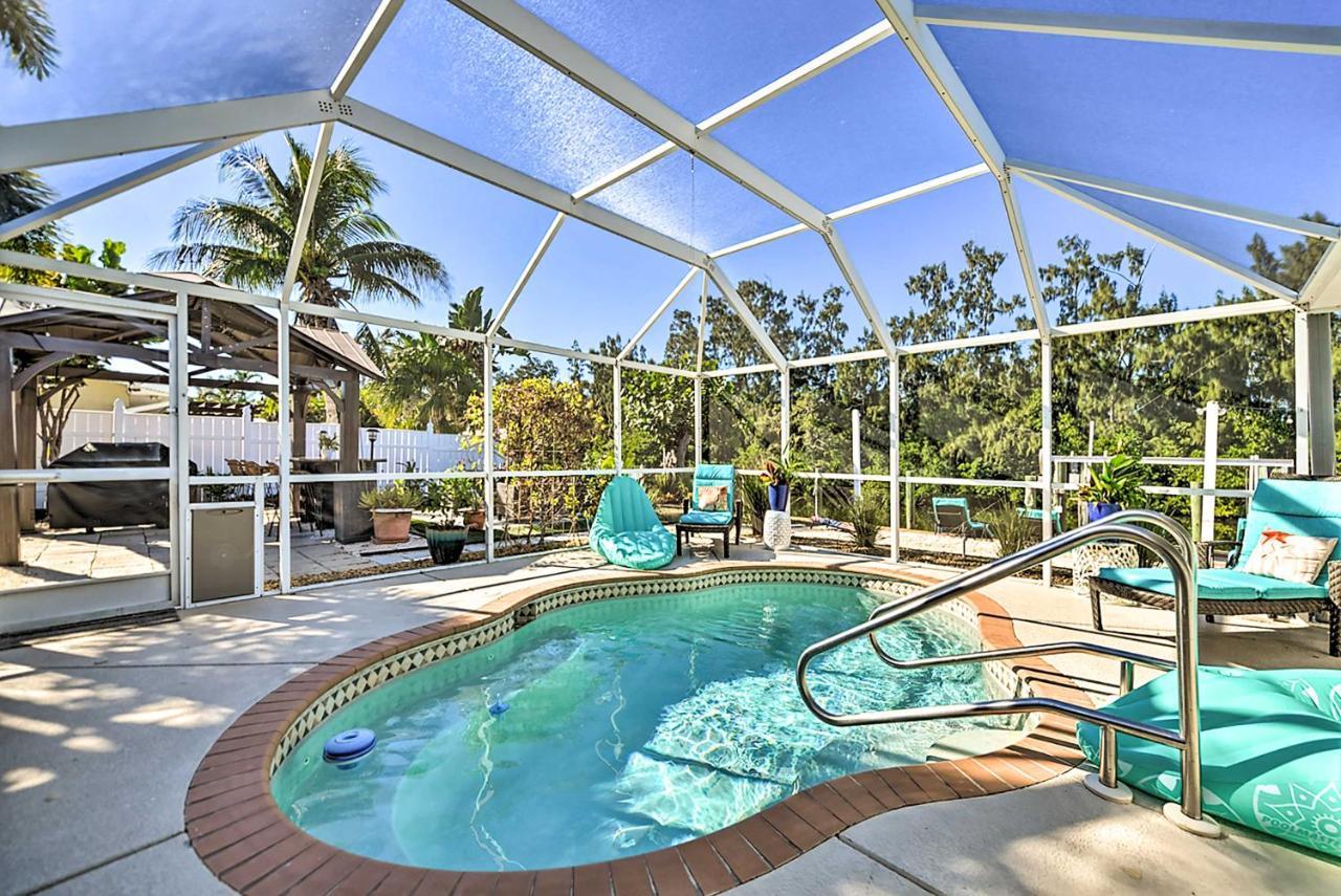 Waterfront Bradenton Home Heated Pool And Fire Pit エクステリア 写真