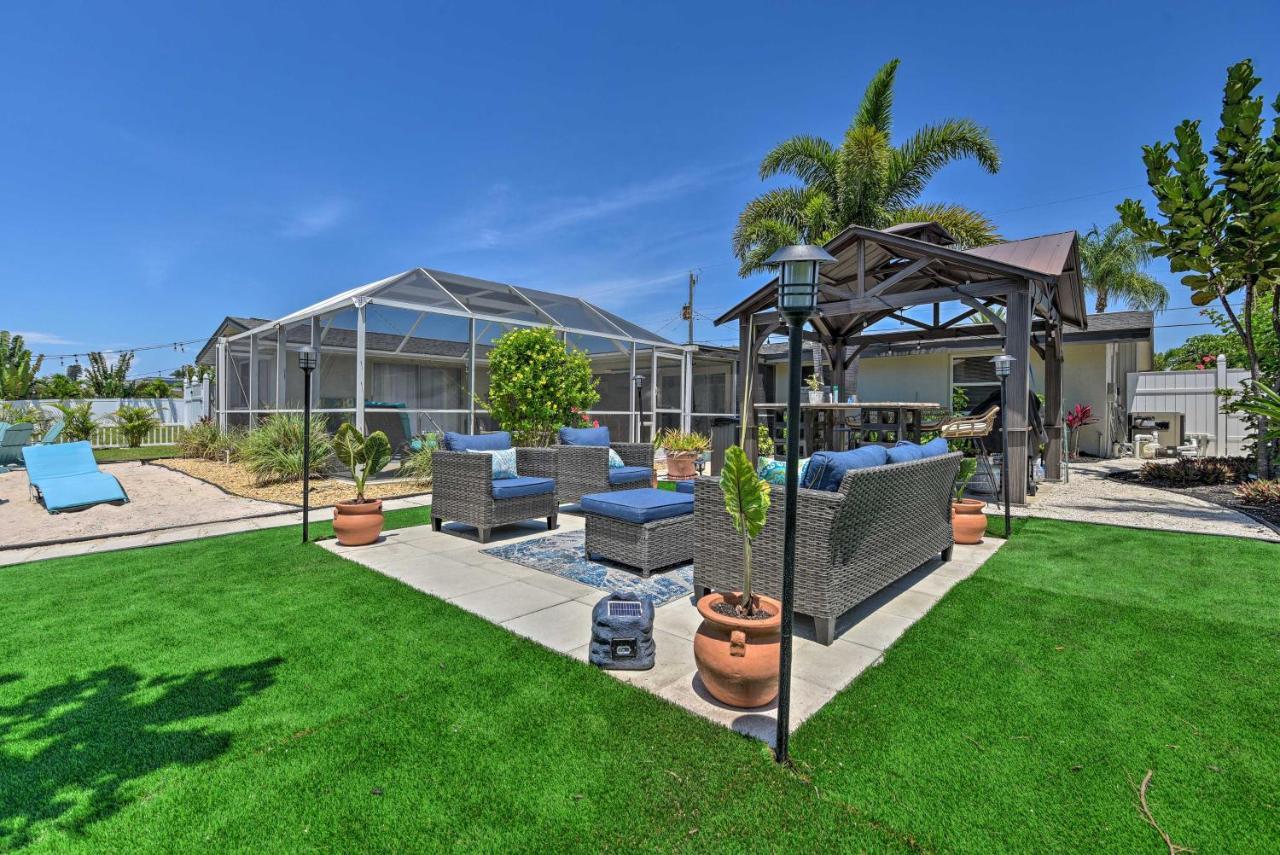 Waterfront Bradenton Home Heated Pool And Fire Pit エクステリア 写真